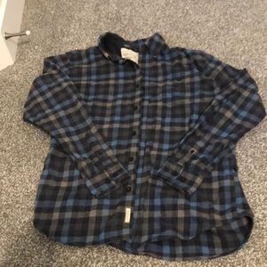 Medium blue Weatherproof Flannel